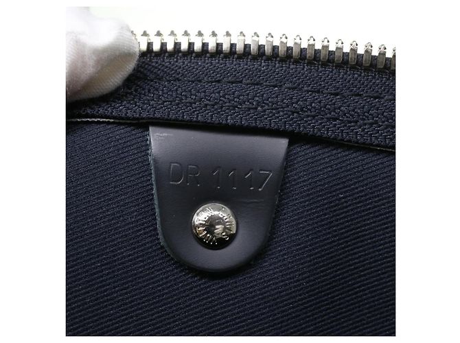 LOUIS VUITTON Monogram savanna Keepall Bandouliere 45 Boston M54129 Auth 33473S Blu navy - vista 11