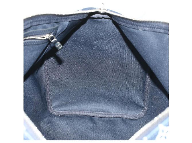 LOUIS VUITTON Monogram savanna Keepall Bandouliere 45 Boston M54129 Auth 33473S Blu navy - vista 23