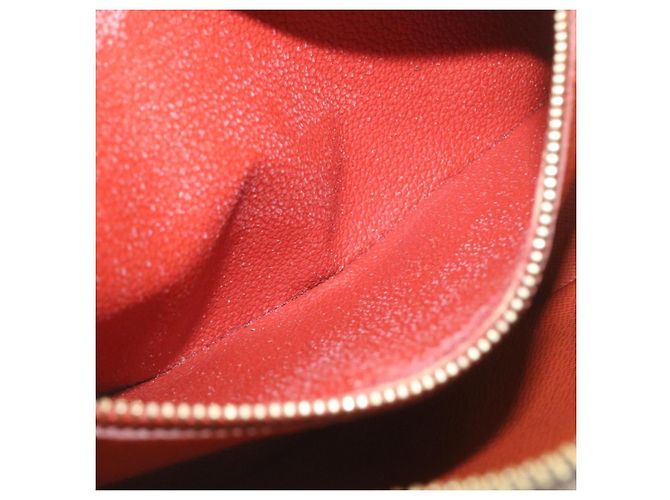 LOUIS VUITTON Clutch Marly Dragonne GM Damier Ebene Ordine SP LV Auth 25039SA - vista 21
