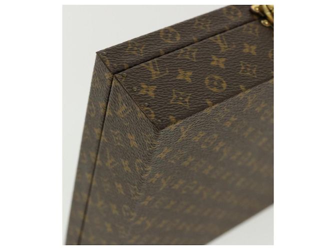 BOÎTE À BIJOUX Monogram LOUIS VUITTON LV Auth yk5857SA Monogramme - vue 14