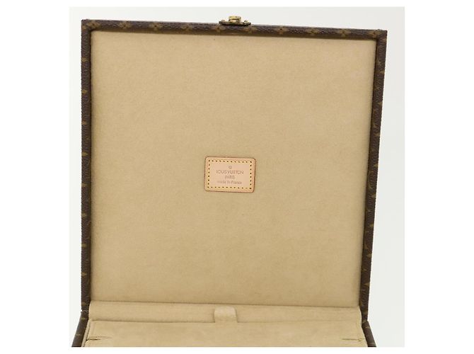 BOÎTE À BIJOUX Monogram LOUIS VUITTON LV Auth yk5857SA Monogramme - vue 18