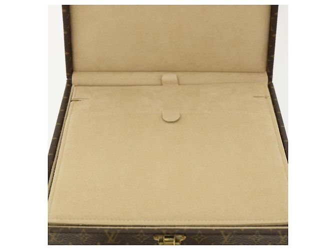 BOÎTE À BIJOUX Monogram LOUIS VUITTON LV Auth yk5857SA Monogramme - vue 19