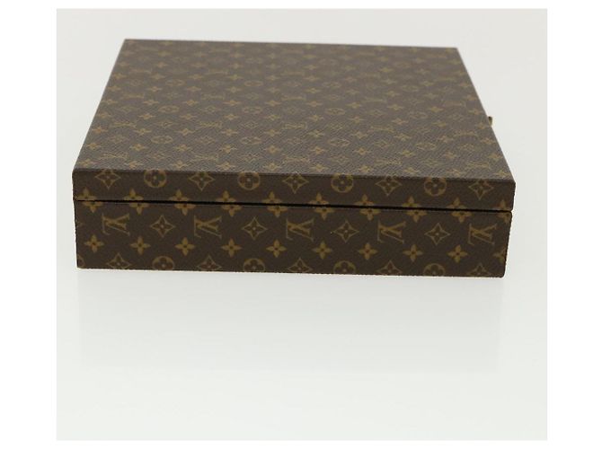 BOÎTE À BIJOUX Monogram LOUIS VUITTON LV Auth yk5857SA Monogramme - vue 4