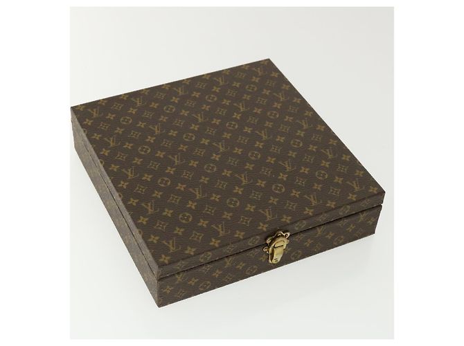 BOÎTE À BIJOUX Monogram LOUIS VUITTON LV Auth yk5857SA Monogramme - vue 5