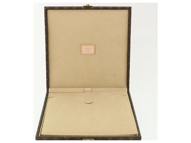 BOÎTE À BIJOUX Monogram LOUIS VUITTON LV Auth yk5857SA Monogramme - vue 9