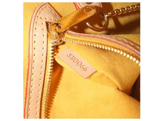 Bucket LOUIS VUITTON Monogramm Multicolor Eimerfransen Tasche Schwarz M40110 Auth 25649S - Ansicht 10