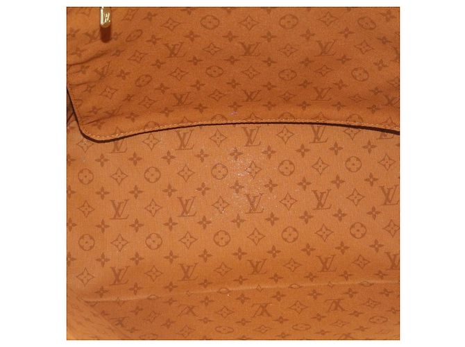 LOUIS VUITTON Monogramm Riesen Neverfull MM Tote Bag Karamell M56584 LV Auth 25725S - Ansicht 10