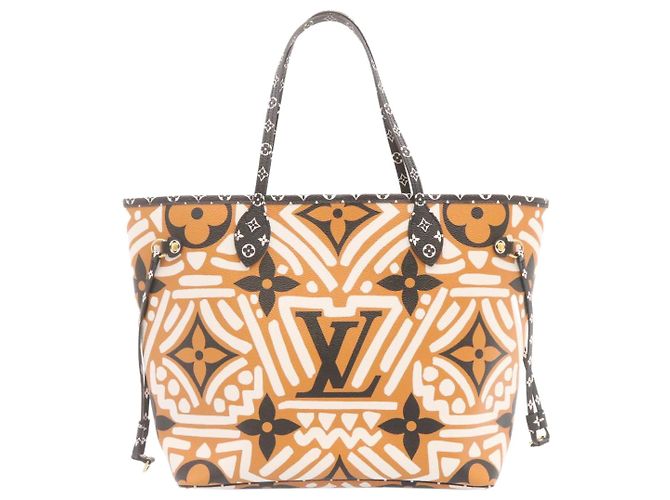 LOUIS VUITTON Monogramm Riesen Neverfull MM Tote Bag Karamell M56584 LV Auth 25725S - Ansicht 13