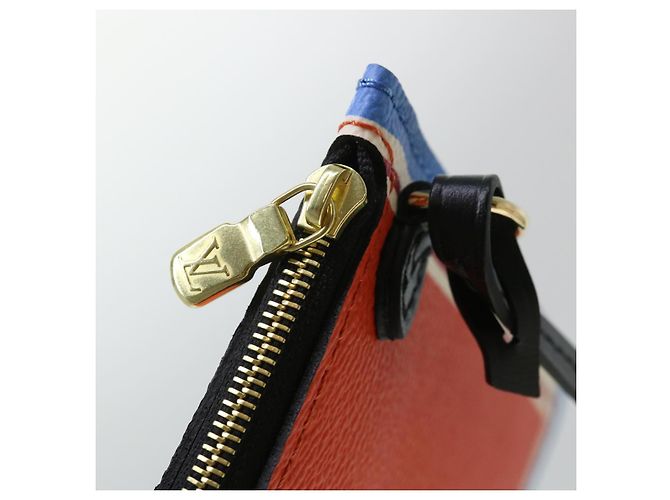 LOUIS VUITTON Monogram Game Neverfull MM Borsa Tote Bianca M57462 LV Auth 38983S Bianco Multicolore - vista 33