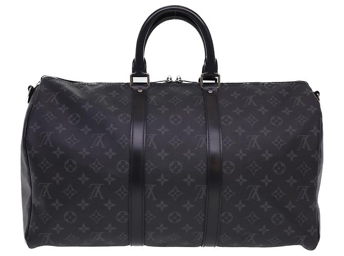 LOUIS VUITTON Eclipse Keepall Bandouliere 45 Borsa Boston M43278 LV Auth 40033S Monogramma - vista 2