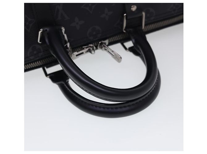 LOUIS VUITTON Eclipse Keepall Bandouliere 45 Borsa Boston M43278 LV Auth 40033S Monogramma - vista 7