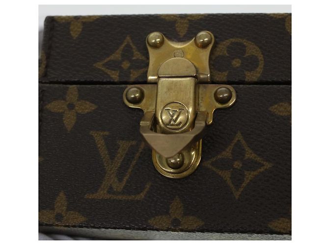 LOUIS VUITTON Monogram Casino Case Carte da Gioco Cubo Gioco Dadi SPO Auth 41140S Monogramma - vista 13