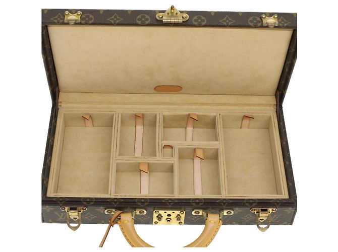 LOUIS VUITTON Monogram Casino Case Carte da Gioco Cubo Gioco Dadi SPO Auth 41140S Monogramma - vista 23