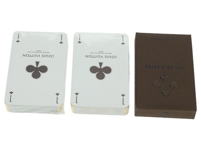 LOUIS VUITTON Monogram Casino Case Carte da Gioco Cubo Gioco Dadi SPO Auth 41140S Monogramma - vista 27