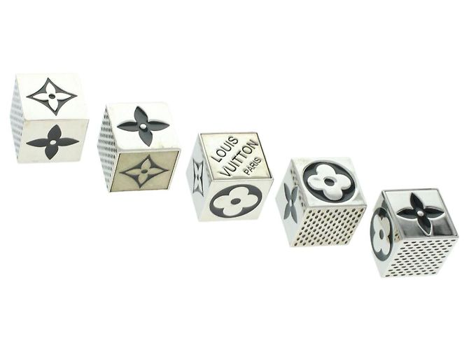 LOUIS VUITTON Monogram Casino Case Carte da Gioco Cubo Gioco Dadi SPO Auth 41140S Monogramma - vista 31