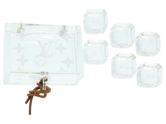 LOUIS VUITTON Monogram Casino Case Carte da Gioco Cubo Gioco Dadi SPO Auth 41140S Monogramma - vista 32