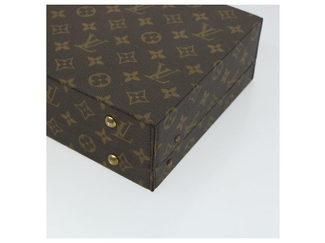 LOUIS VUITTON Monogram Casino Case Carte da Gioco Cubo Gioco Dadi SPO Auth 41140S Monogramma - vista 8