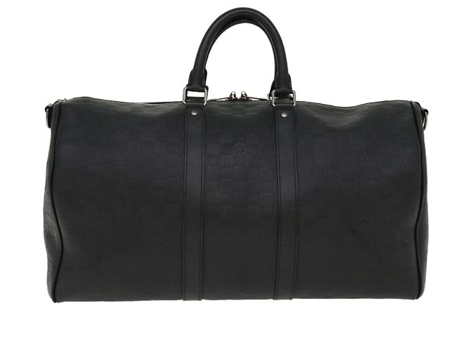 LOUIS VUITTON Borsa Boston Keepall Bandoulière 45 Damier Infini N41145 LV 42163S - vista 2