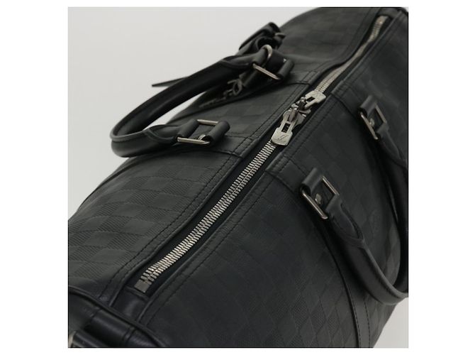 LOUIS VUITTON Borsa Boston Keepall Bandoulière 45 Damier Infini N41145 LV 42163S - vista 6