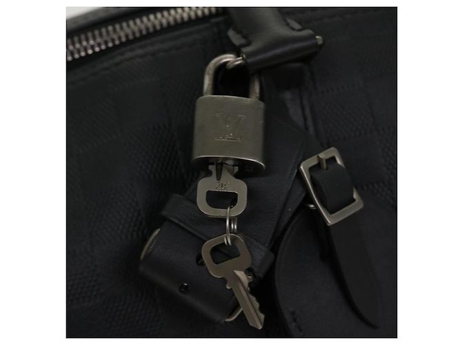 LOUIS VUITTON Borsa Boston Keepall Bandoulière 45 Damier Infini N41145 LV 42163S - vista 9