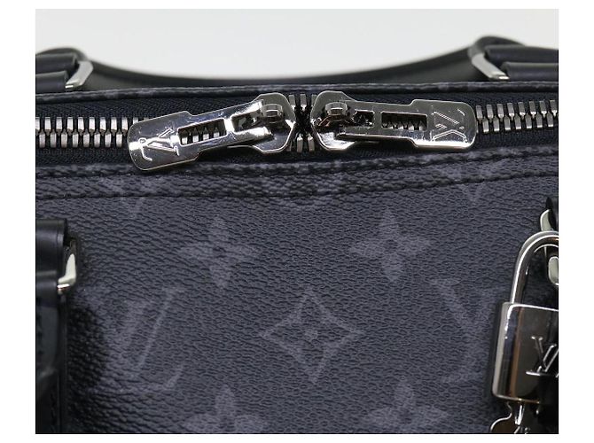 LOUIS VUITTON Eclipse Split Keepall Bandouliere 50 Borsa Boston M43817 Auth 46325S Monogramma - vista 21