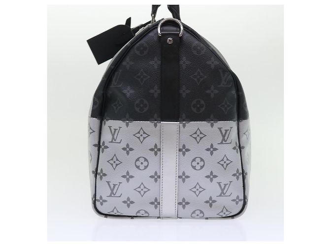 LOUIS VUITTON Eclipse Split Keepall Bandouliere 50 Borsa Boston M43817 Auth 46325S Monogramma - vista 3