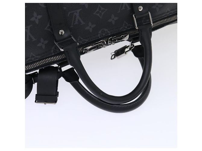LOUIS VUITTON Eclipse Split Keepall Bandouliere 50 Borsa Boston M43817 Auth 46325S Monogramma - vista 8