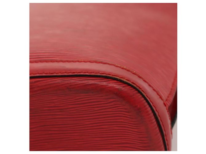 LOUIS VUITTON Bolsa de Ombro Epi Lussac Vermelha M52287 LV Auth sw322 Vermelho - vista 15