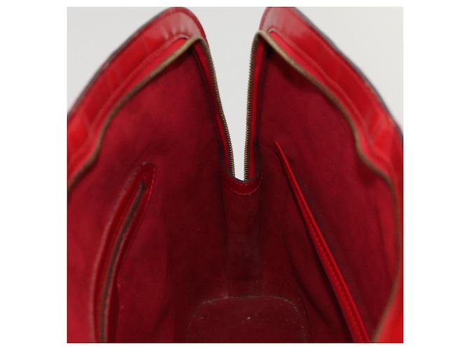 LOUIS VUITTON Bolsa de Ombro Epi Lussac Vermelha M52287 LV Auth sw322 Vermelho - vista 18
