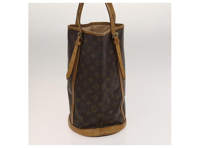 LOUIS VUITTON Borsa a Spalla Monogram Bucket GM M42236 LV Auth BD185 Monogramma - vista 3