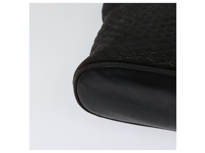 Borsa a spalla BALLY in pelle nera Auth 117884 Nero - vista 12