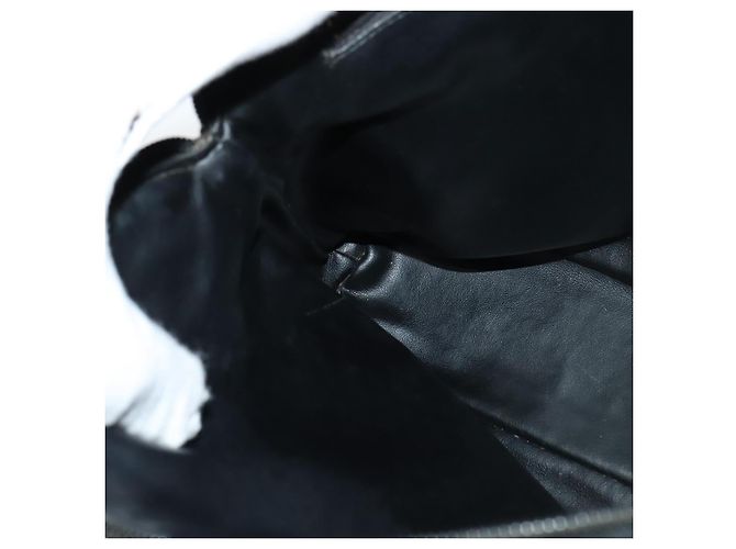 Borsa a spalla BALLY in pelle nera Auth 117884 Nero - vista 19