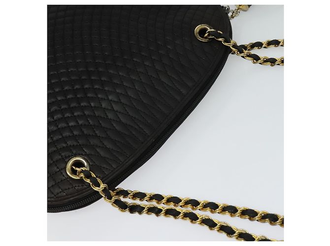 Borsa a spalla BALLY in pelle nera Auth 117884 Nero - vista 6