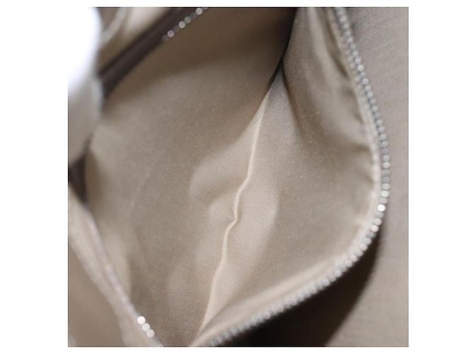 LOUIS VUITTON Borsa a Spalla Epi Santropen Grigio Lilla M5246B LV Auth 117338 Marrone Porpora - vista 11