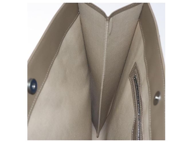 LOUIS VUITTON Borsa a Spalla Epi Santropen Grigio Lilla M5246B LV Auth 117338 Marrone Porpora - vista 19