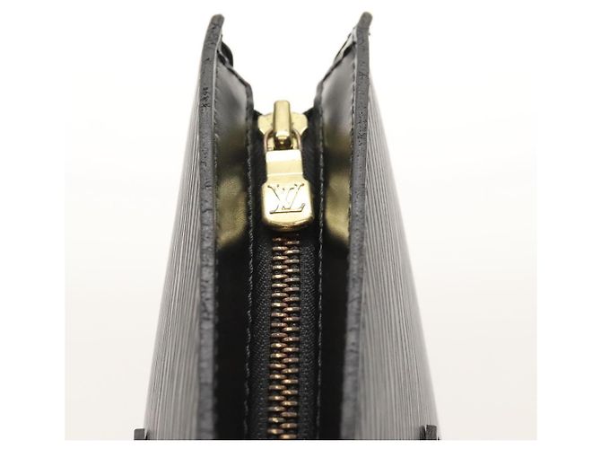LOUIS VUITTON Borsa a Spalla Epi Saint Jacques Nera M50042 LV Auth BA1110 Nero - vista 10