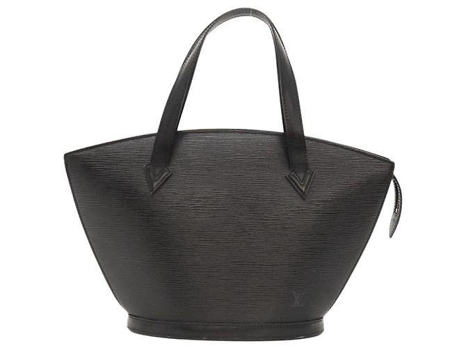 LOUIS VUITTON Borsa a Spalla Epi Saint Jacques Nera M50042 LV Auth BA1110 Nero - vista 13