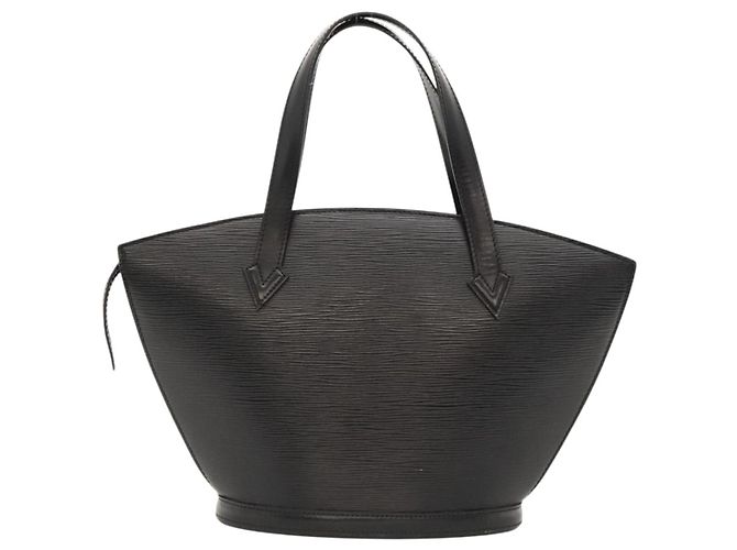 LOUIS VUITTON Borsa a Spalla Epi Saint Jacques Nera M50042 LV Auth BA1110 Nero - vista 2