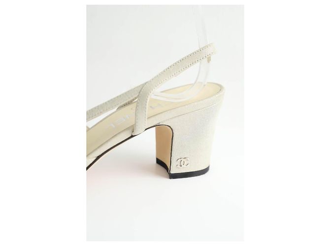 Chanel Tacchi beige - vista 5