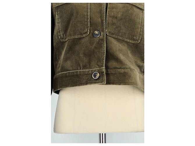 Johnnie Boden Chaqueta de algodón caqui - vista 3