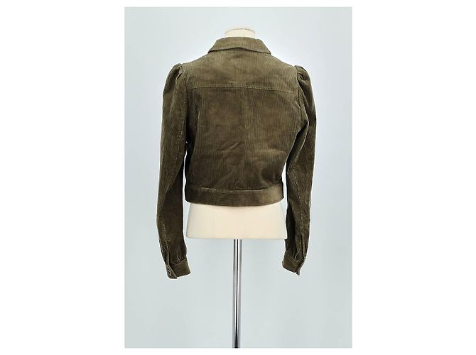Johnnie Boden Chaqueta de algodón caqui - vista 6