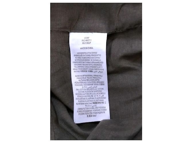 Johnnie Boden Chaqueta de algodón caqui - vista 8
