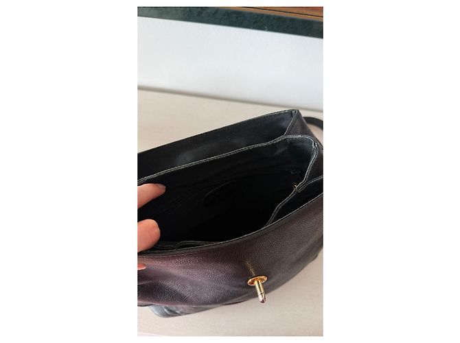 Chanel Backpack Black Grained Leather - view 13