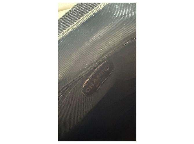 Chanel Backpack Black Grained Leather - view 14