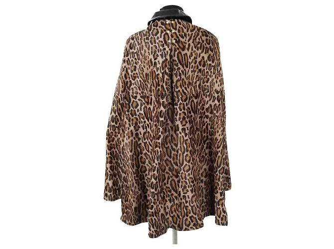 Autre Marque Braune Lederjacke - Ansicht 4