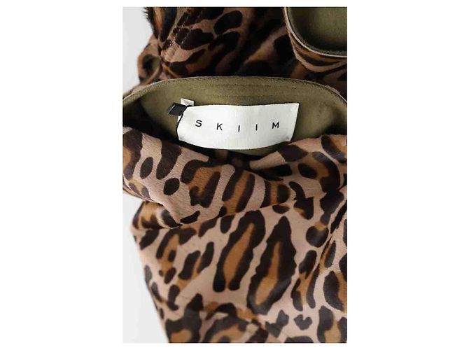 Autre Marque Braune Lederjacke - Ansicht 6