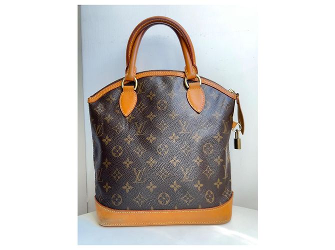 Louis Vuitton Lockit Vertical Monogram Braun - Ansicht 3