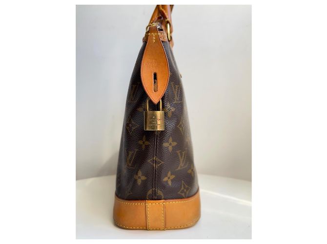 Louis Vuitton Lockit Vertical Monogram Braun - Ansicht 4