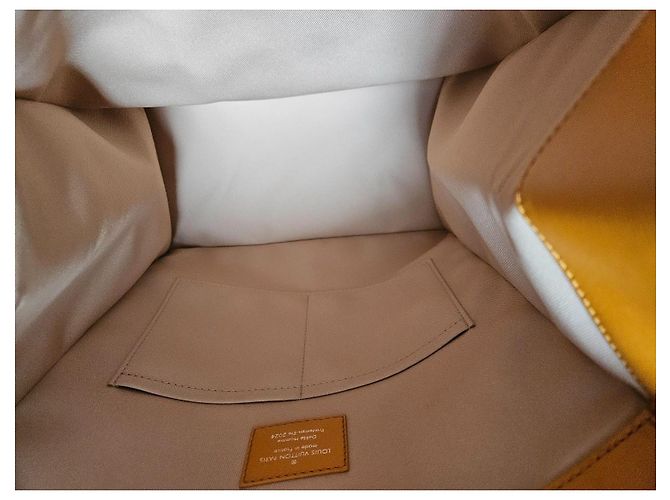 Borsa da sandwich Louis Vuitton uomo sfilata 2024 Arancione - vista 2