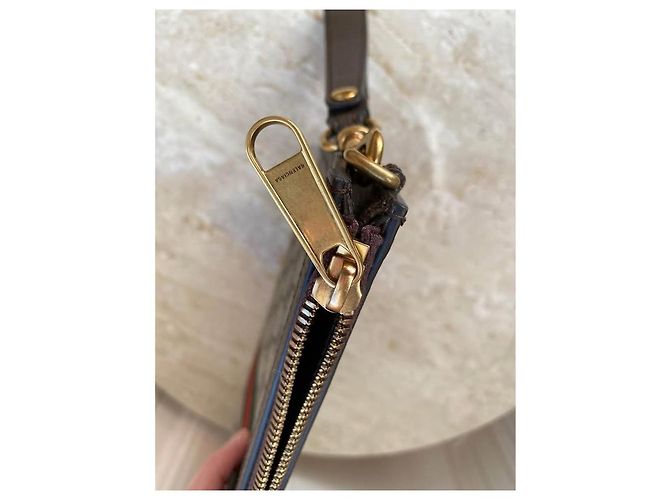Clutch Gucci x Balenciaga Hackers Project Monogram Marrone - vista 7